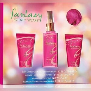 Britney Spears Fantasy Gift Set Beauty Bath Skin Bundle